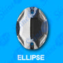 13mm x 18mm Ellipse (120 pieces) Pellosa™ Sew On